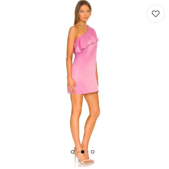 Krisa One Shoulder Dress in Flora Size XS - Picture 3 of 8